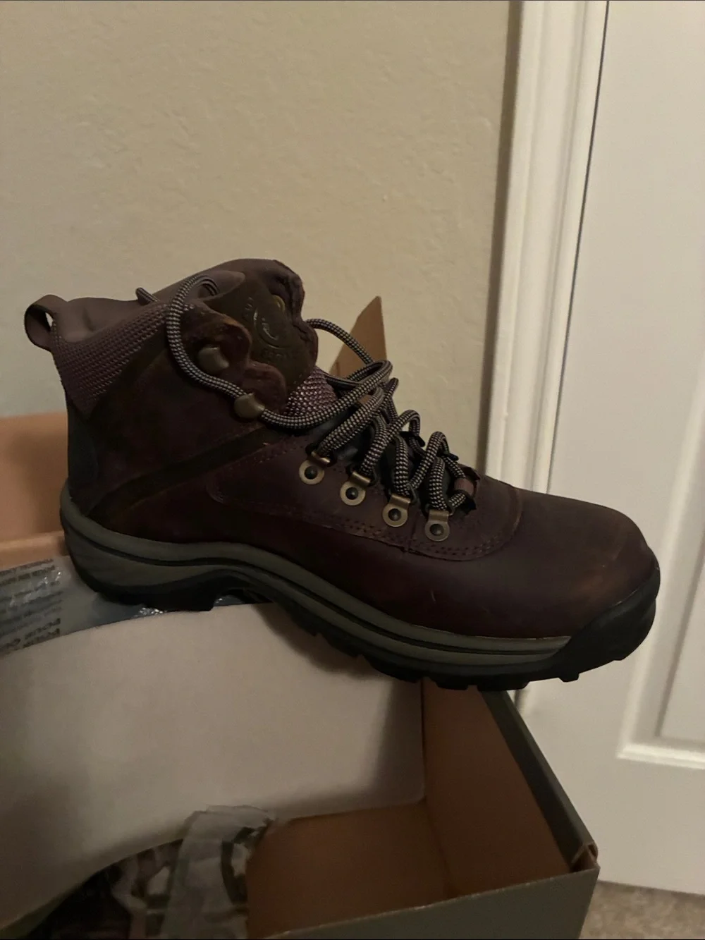 Timberland Brown Leather Waterproof Hiking Boot